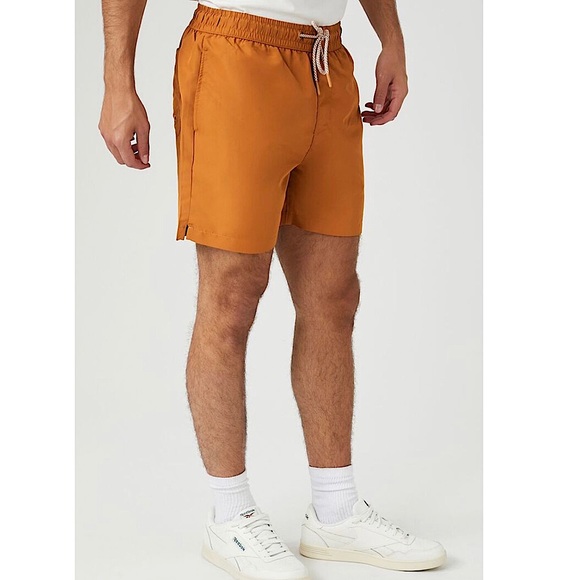 MENS DRAWSTRING SWIM TRUNKS SIZE MEDIUM - Picture 3 of 8